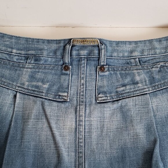 DIESEL Denim Blue Jean Wrap  Skirt Mini - Picture 3 of 10